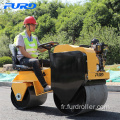 Grand stock de 700kg Ride On Double Drum Vibration Road Roller